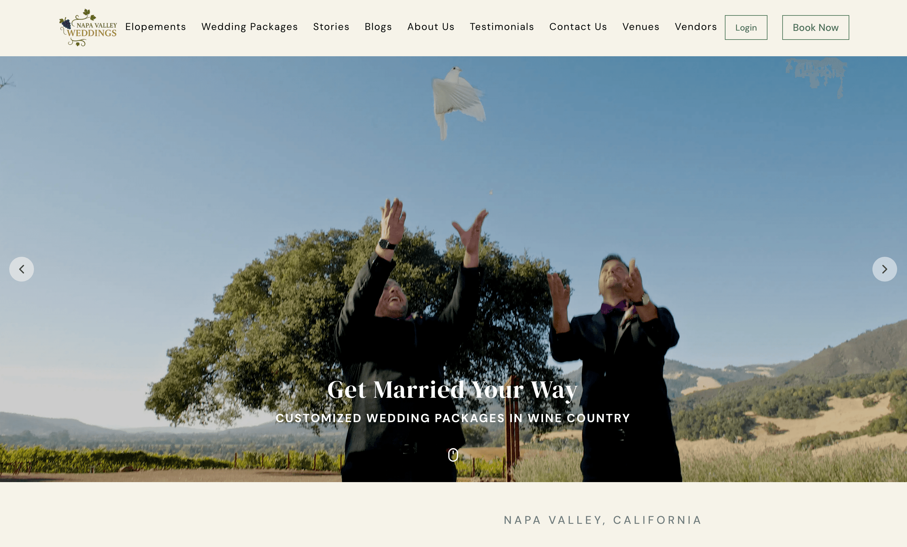 Napa Valley Weddings